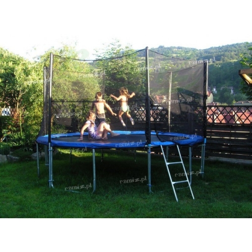 Trampolina Ogrodowa 16FT 487cm Niebieska